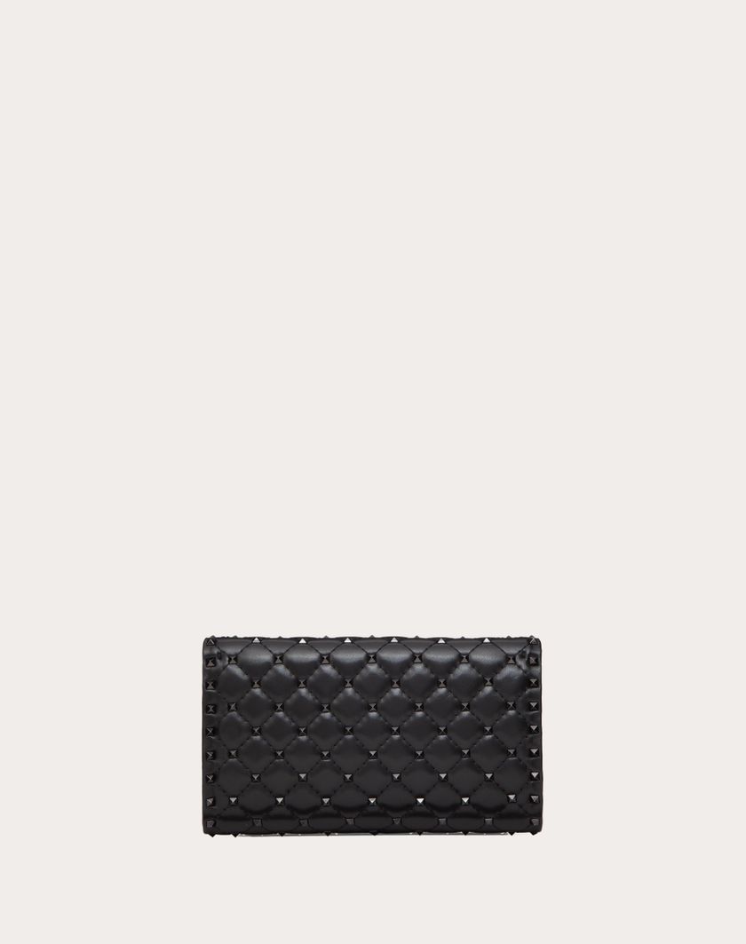 Valentino Handbags Borsa A Tracolla Rockstud Spike In Nappa per Donna in Nero | Valentino IT Nuova