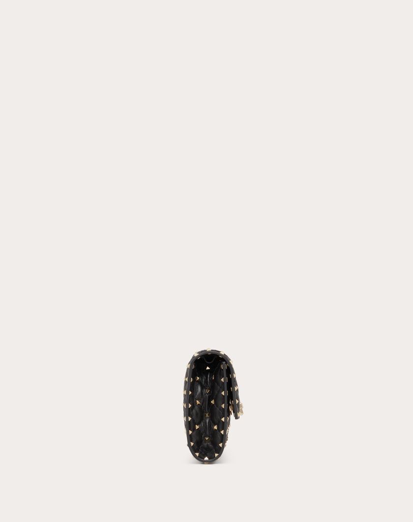 Valentino Handbags Borsa A Tracolla Rockstud Spike In Nappa per Donna in Poudre | Valentino IT Moda