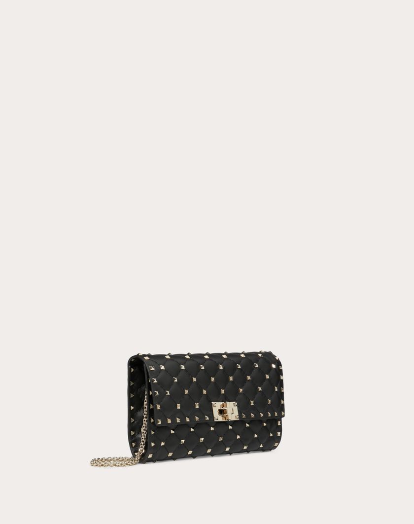 Valentino Handbags Borsa A Tracolla Rockstud Spike In Nappa per Donna in Nero | Valentino IT 2025