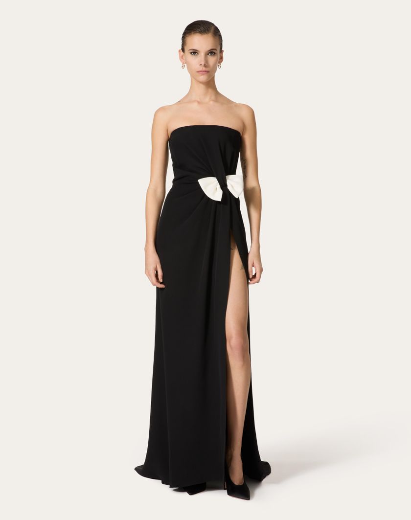 Valentino Handbags Abito Da Sera In Cady Couture per Donna in Nero | Valentino IT Fino Al -60%