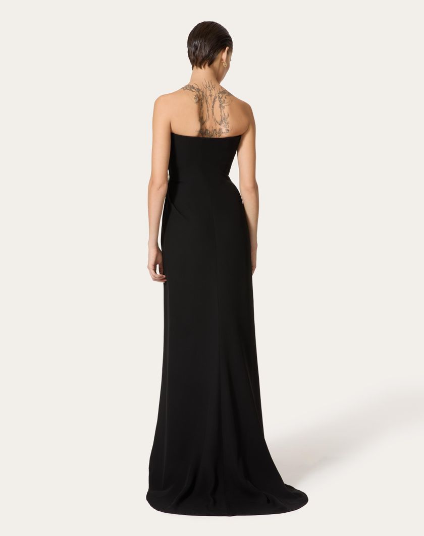 Valentino Handbags Abito Da Sera In Cady Couture per Donna in Nero | Valentino IT Fino Al -60%