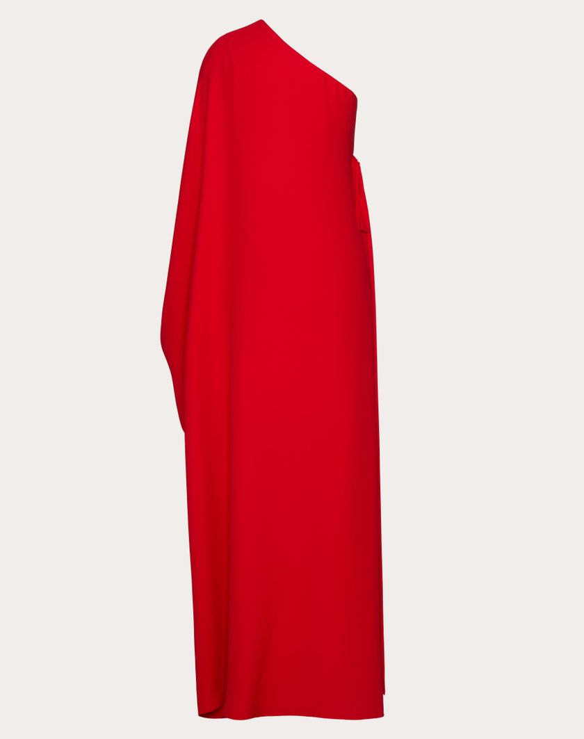 Valentino Handbags Abito Da Sera In Cady Couture per Donna in Rosso | Valentino IT Prezzo Ridotto
