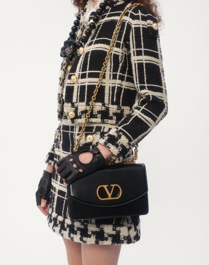 Valentino Handbags Camicia In Chiffon per Donna in Avorio | Valentino IT In Saldo