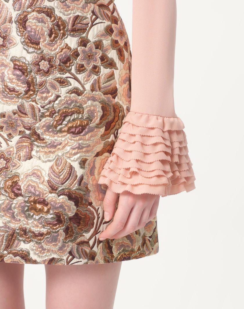 Valentino Handbags Camicia In Georgette per Donna in Rose Mist | Valentino IT Nuova