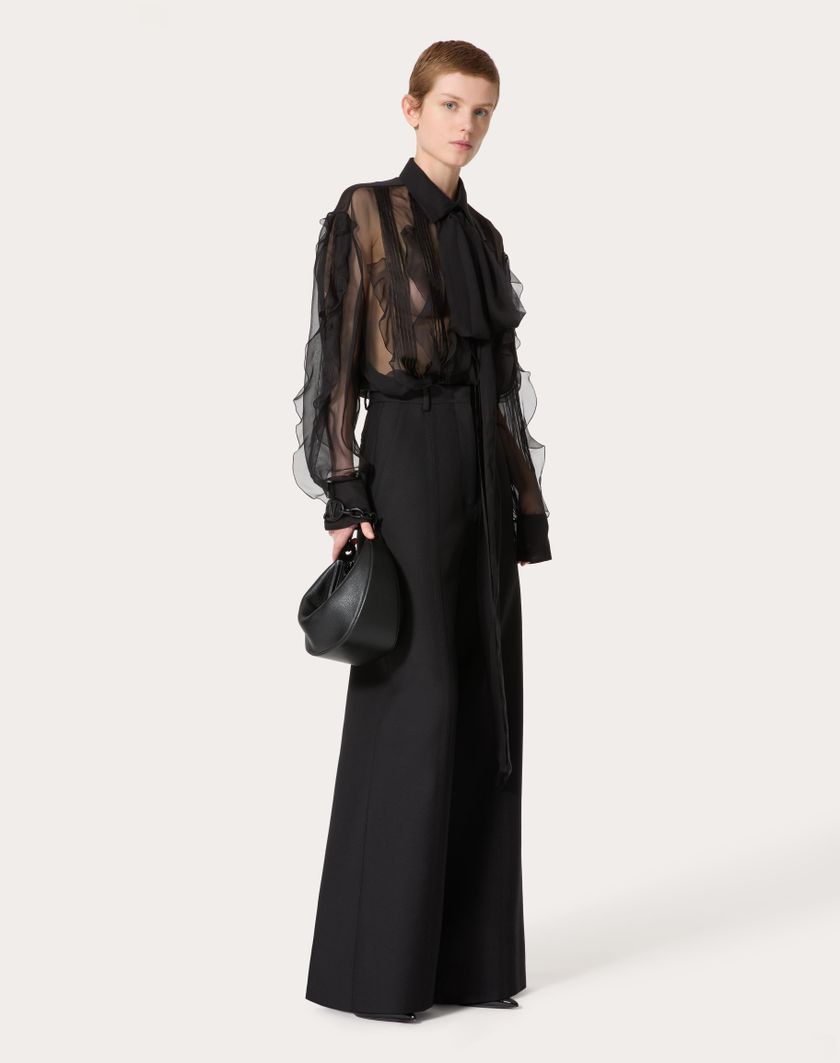 Valentino Handbags Camicia per Donna in Nero | Valentino IT Italia