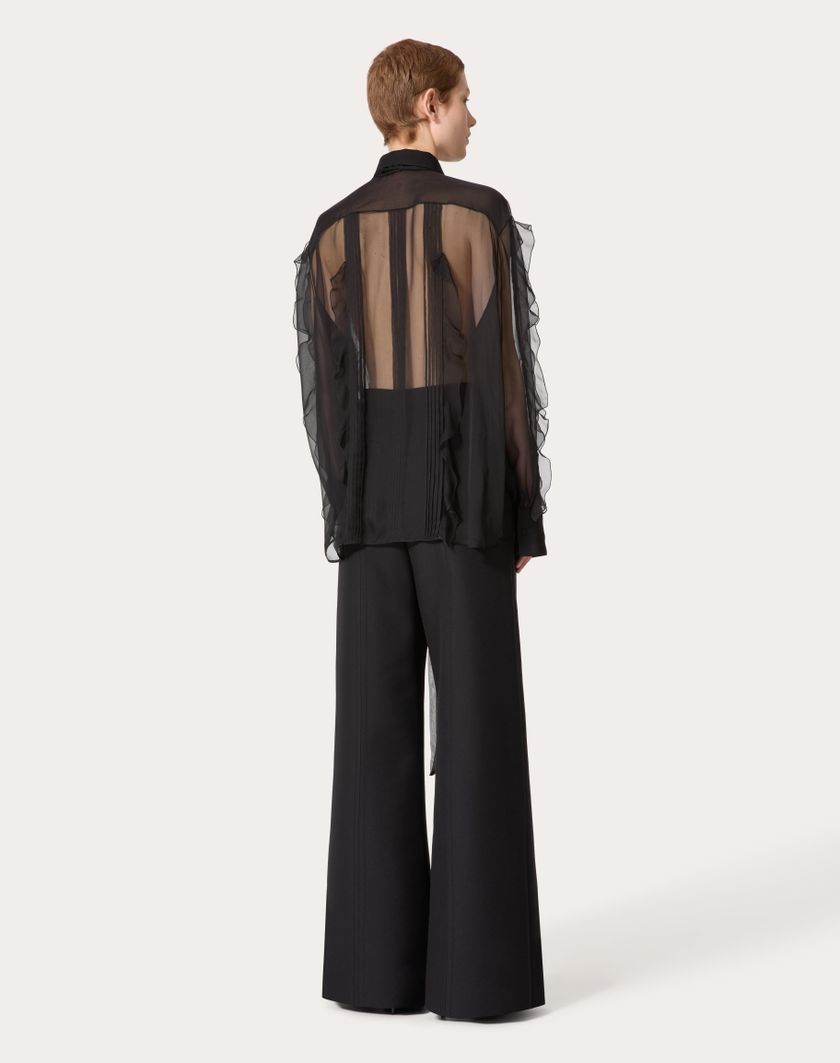 Valentino Handbags Camicia per Donna in Nero | Valentino IT Italia