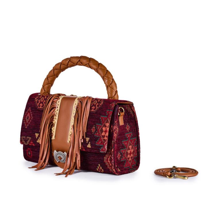 ViaMailBag Blanche Etnic (Z02) Vendita Economica